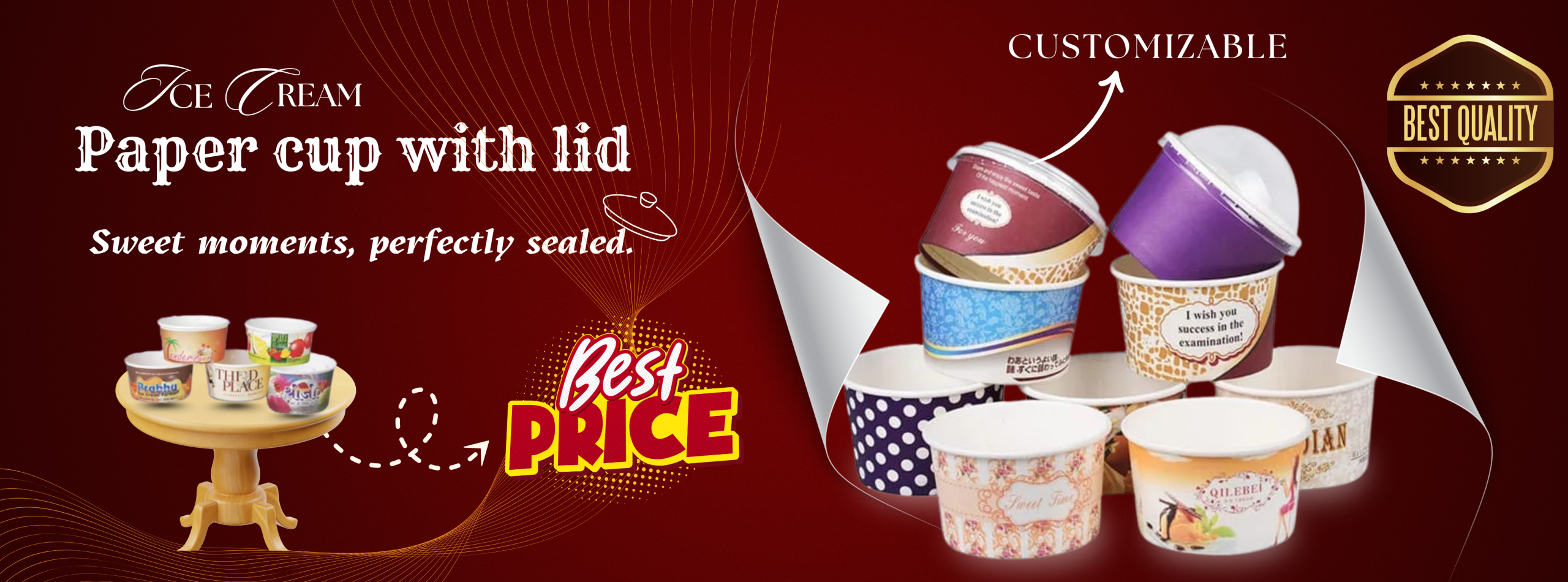 Sweetness wrapped in a crispy hug!